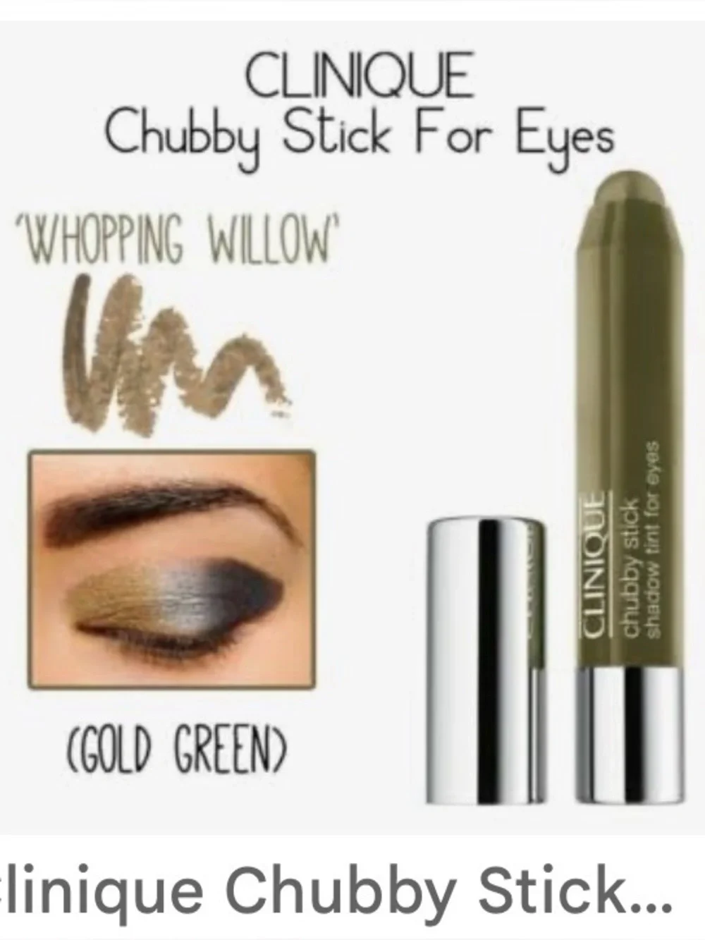 Clinique Chubby Stick Eyeshadow in Whopping Willow